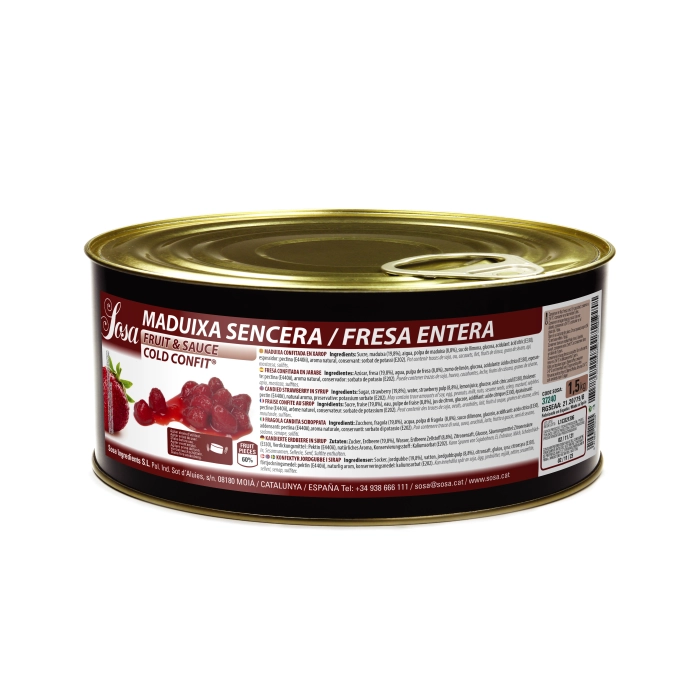 Fruit & Sauce Aardbei Heel Koud Gekonfijt