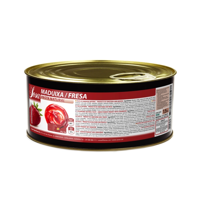 Aardbei Pasta 100% Natuurlijk
