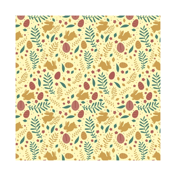 Transfervel Kleurrijk Pasen