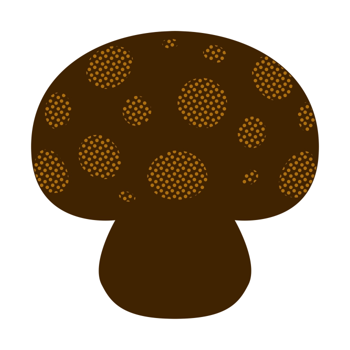 Paddenstoel Kerstmis Oranje