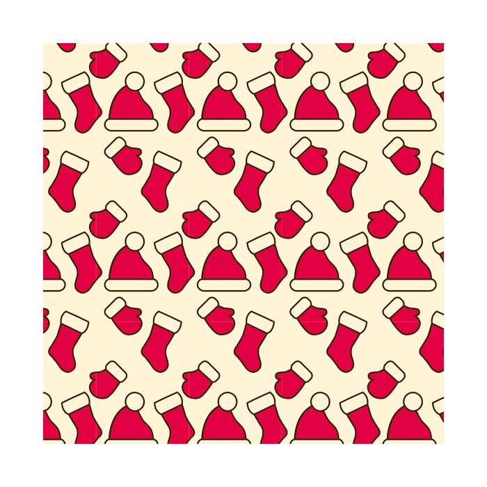 Transfervel Kleding Kerstman