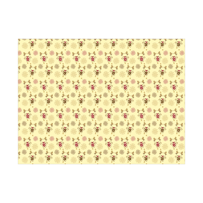 Transfervel Kleine Rendieren Kerstmis