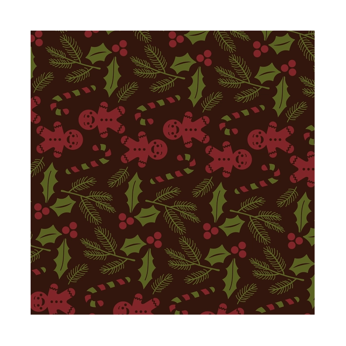 Transfervel Hulst Biscuit Kerstmis