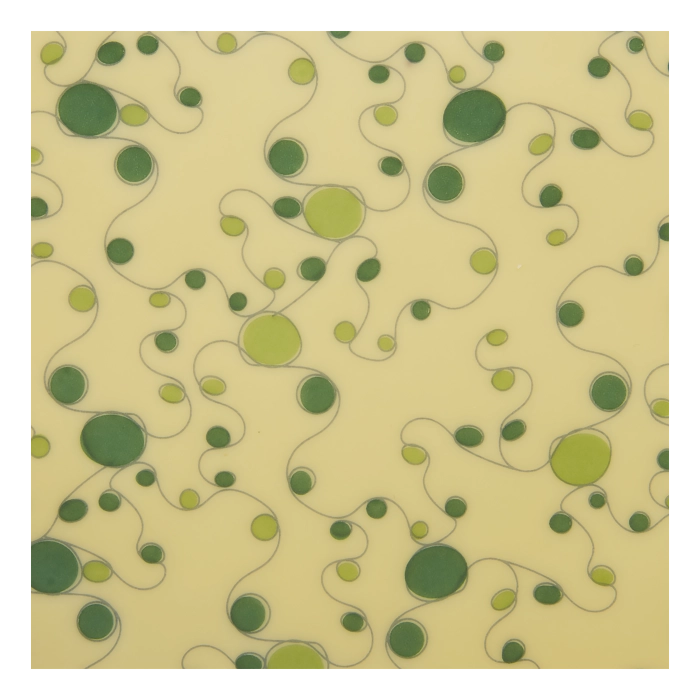 Transfervel Collectie Stippen Groen