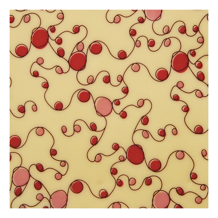 Transfervel Collectie Stippen Roze