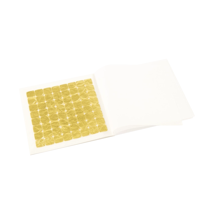Boekje Met Goudkleurige Vierkantjes 10 Mm Clip
