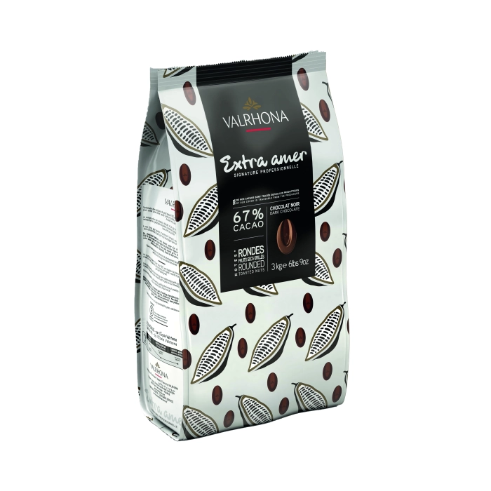 Extra Amer 67% Pure Chocolade Feves
