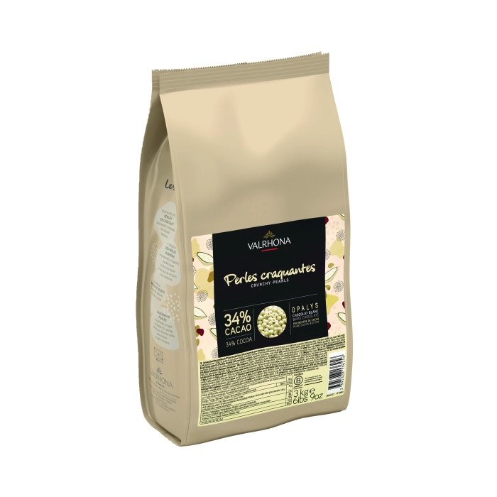 Crunchy Parels Opalys 34% Chocolade