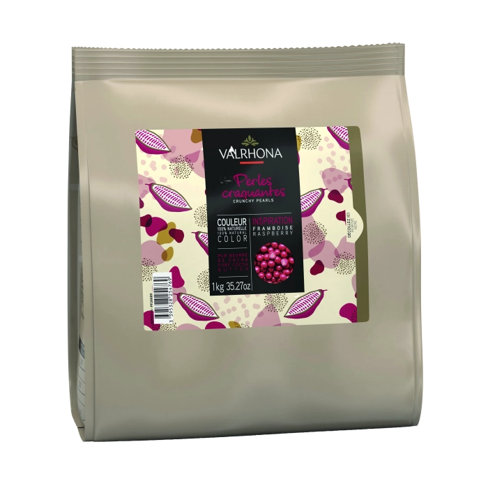 Crunchy Parels Inspiration Framboos 31% Chocolade
