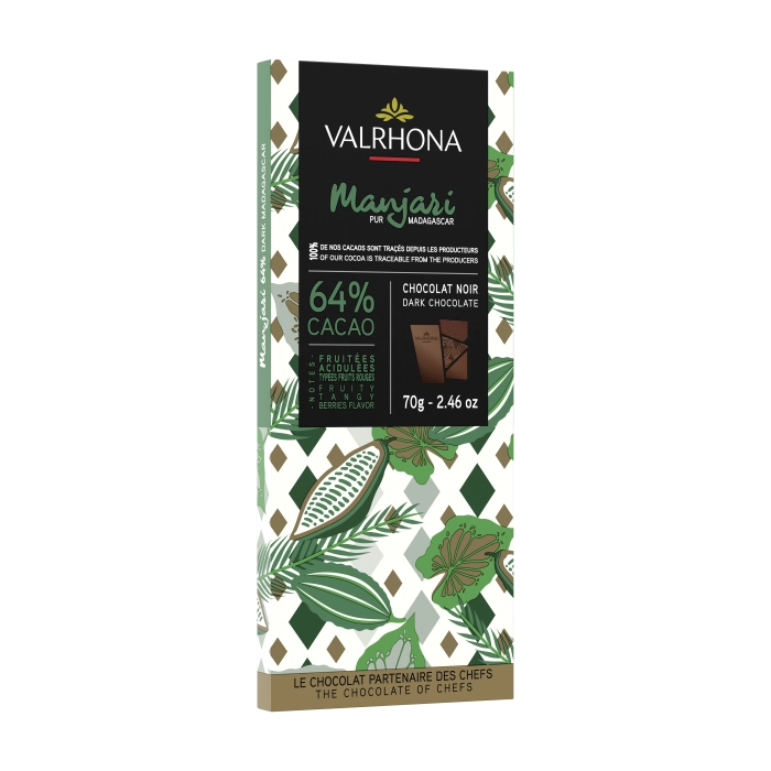 Manjari 64% Pure Chocoladereep (70 gram)