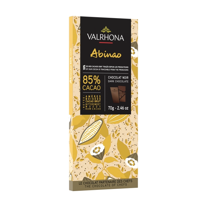 Abinao 85% Pure Chocoladereep (70 gram)