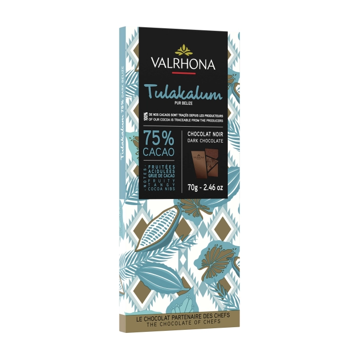 Tulakalum 75% Pure Chocoladereep (70 gram)