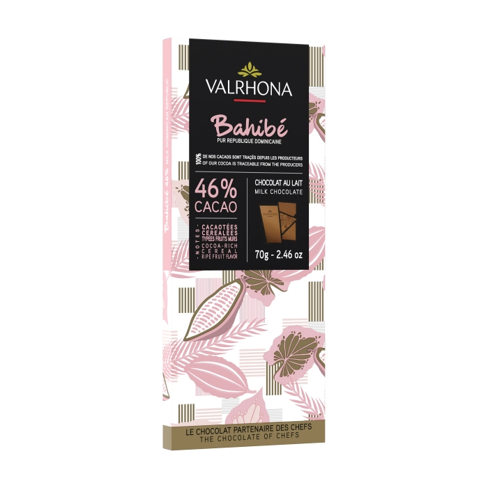 Bahibe 46% Melk Chocoladereep (70 gram)