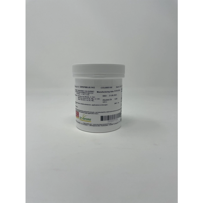 Kleurstof Mandarijn Oranje (E102, E110, E124)