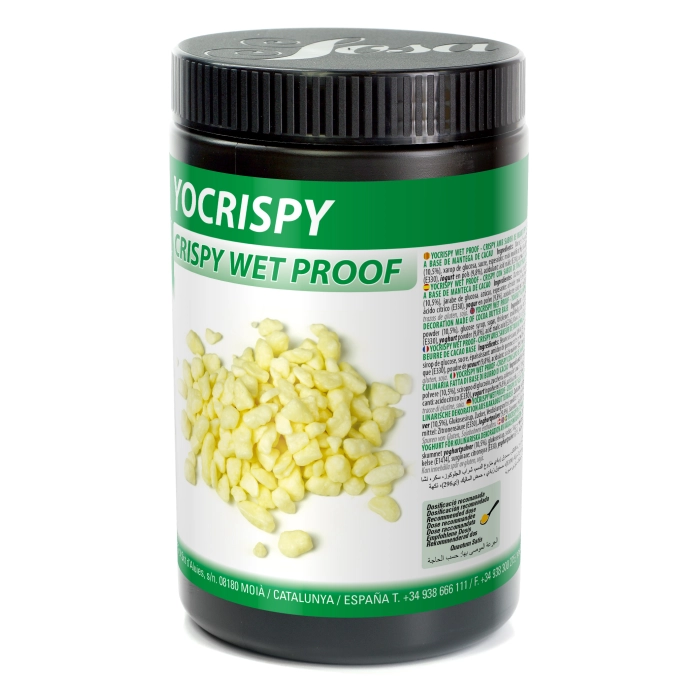 Yoghurt Crispy (Yocrispy) wetproof