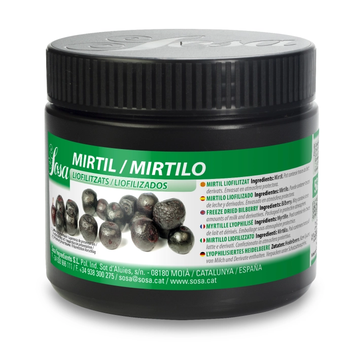 Blauwe Bes Heel Gevriesdroogd