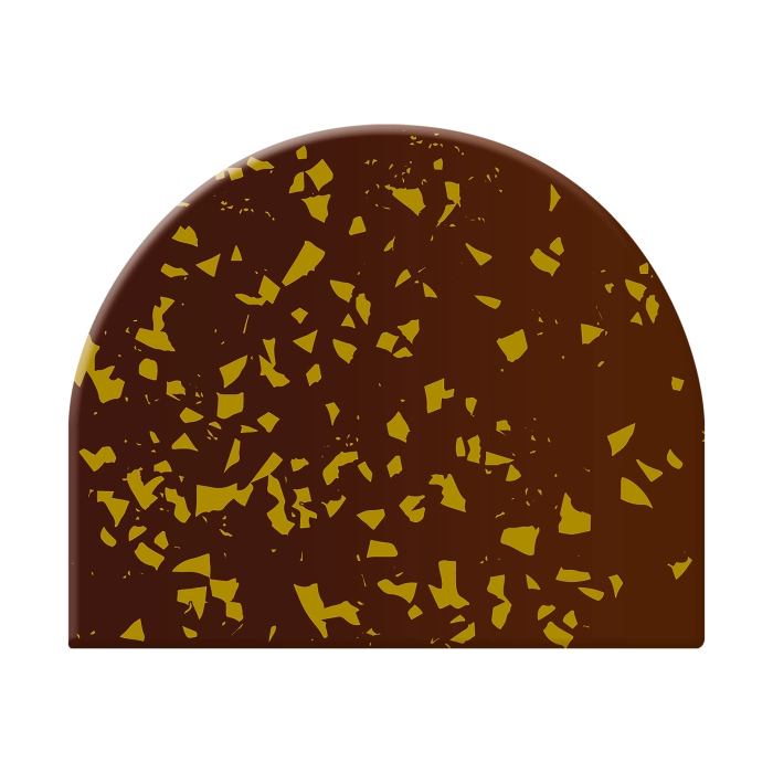 Rond Bûche Gevlekt