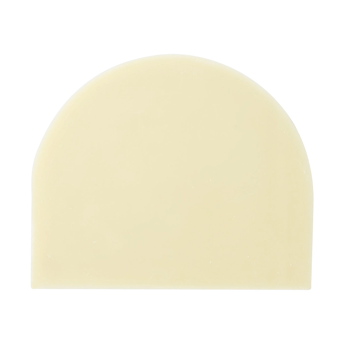 Rond Bûche Volledig Wit