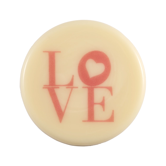 Rondje Love Roze Hart Liefde