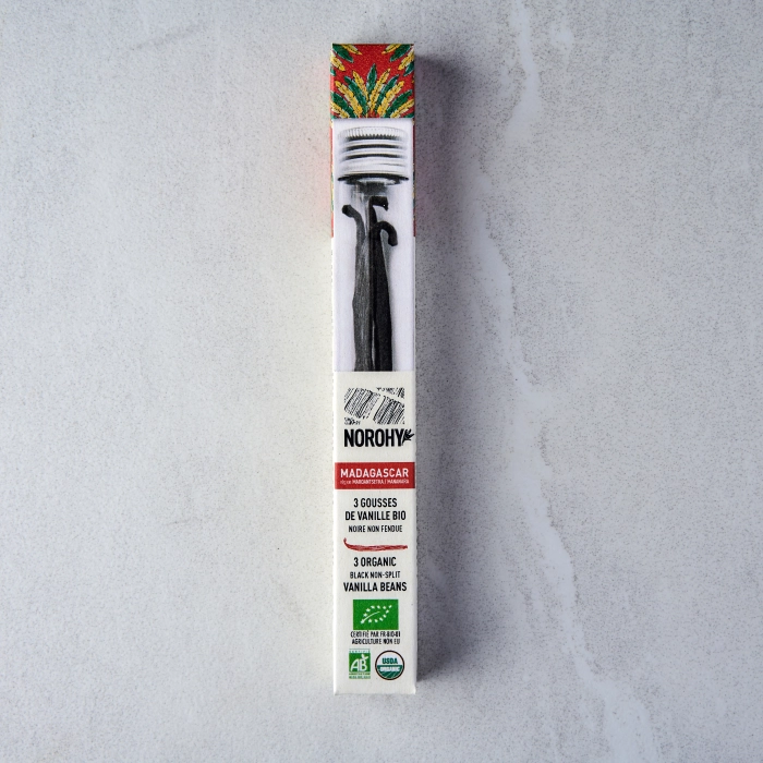 Madagaskar (non-split) Vanillestokken Biologisch 16-23 cm Retailverpakking