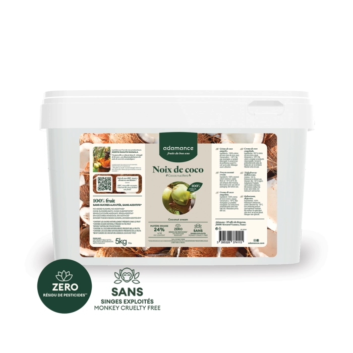 Cocos Fruitpuree Bulk Ongezoet