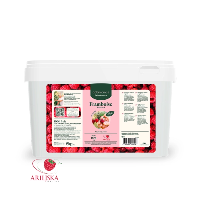 Framboos (Framboise) Fruitpuree Bulk Ongezoet