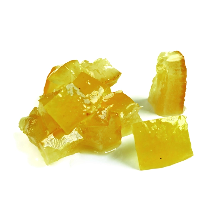 Citroen Blokjes Koud Gekonfijt  7 x 7 mm