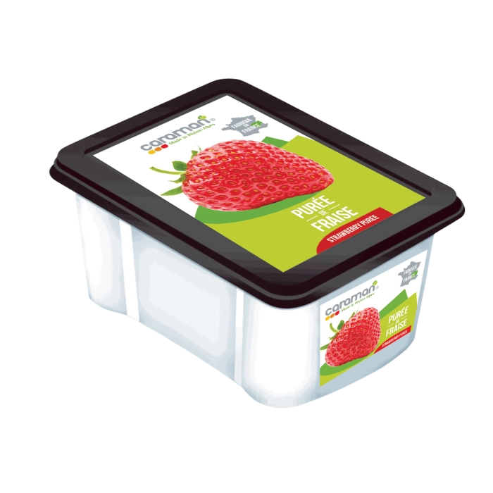 Aardbei Fruitpuree 14,4% Suiker
