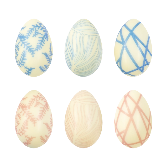 Exotische Eieren Pasen 6 Modellen