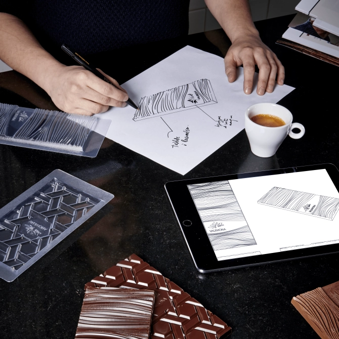 Personaliseren van chocolade